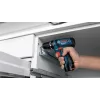 Püstolkäepidemega trell Bosch GSB 12V-15, 1300 p/min, 2 Ah aku