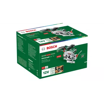Bosch UniversalCirc 12 8.5 cm Must, Roheline 1400 RPM