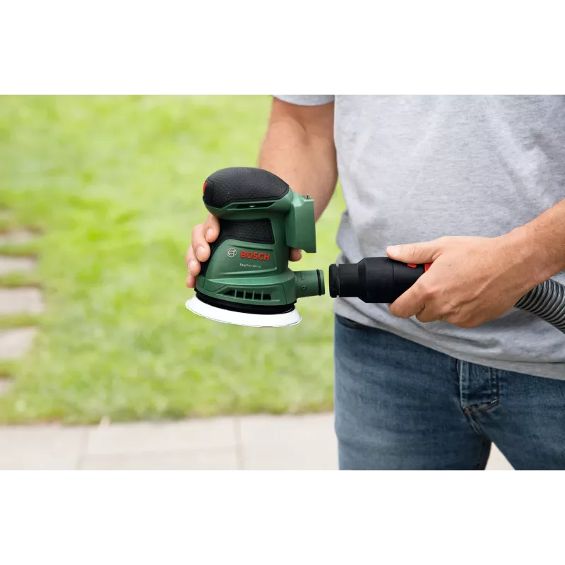 Bosch EasyOrbit 18V-10 (Baretool), ekstsentriklihvija, must, roheline, plast, Saksamaa, 23000 OPM, 1 mm