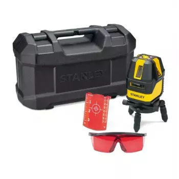 Lasernivelliir STANLEY Multi-Line STHT77514-1 — punane laser, 4 vertikaalset ja 1 horisontaalne joon