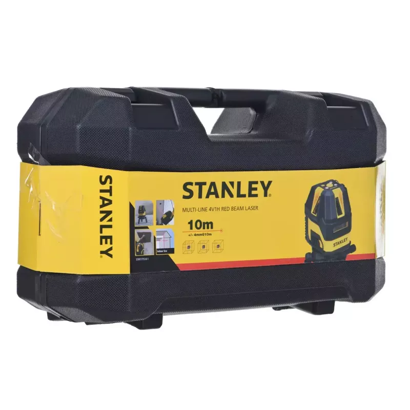 Lasernivelliir STANLEY Multi-Line STHT77514-1 — punane laser, 4 vertikaalset ja 1 horisontaalne joon