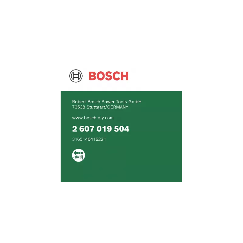 Bosch 2 607 019 504 käsikruvikeeraja