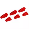 Toruvõtme varuosa Knipex 86 09 250 V01 punane plastik 6 tk