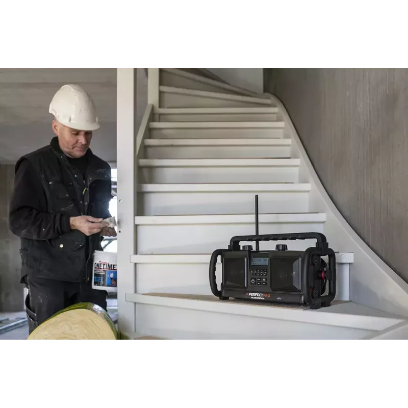 Kaasaskantav raadio Perfectpro Workstation Digital DAB FM 20W