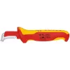 Fikseeritud teraga nuga Knipex 009855 Metalne punane kollane