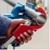 Pipecutter Knipex 90 31 03 BK sobib messingi, vase, terase jaoks