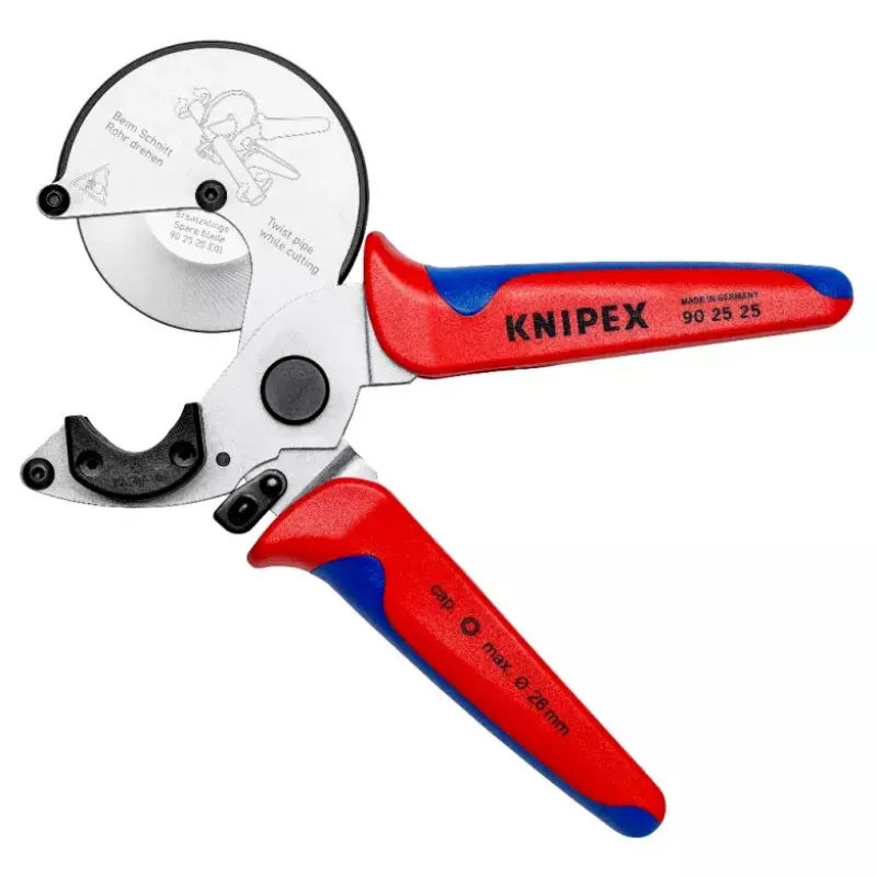 Knipex 90 25 25 torukäärid Alumiinium Must Sinine Punane 210 mm