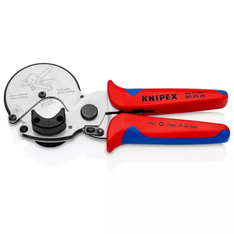 Knipex 90 25 25 torukäärid Alumiinium Must Sinine Punane 210 mm