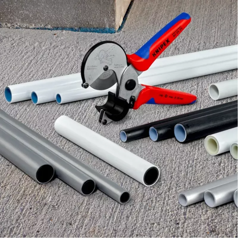 Knipex 90 25 25 torukäärid Alumiinium Must Sinine Punane 210 mm