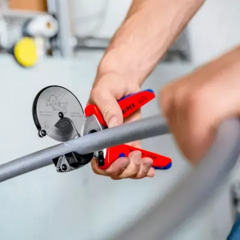Knipex 90 25 25 torukäärid Alumiinium Must Sinine Punane 210 mm