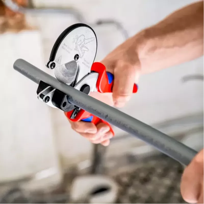 Knipex 90 25 25 torukäärid Alumiinium Must Sinine Punane 210 mm