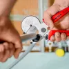 Knipex 90 25 25 torukäärid Alumiinium Must Sinine Punane 210 mm
