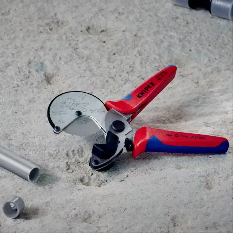 Knipex 90 25 25 torukäärid Alumiinium Must Sinine Punane 210 mm