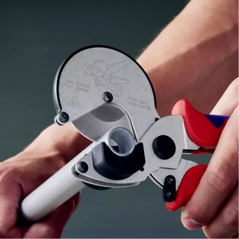 Knipex 90 25 25 torukäärid Alumiinium Must Sinine Punane 210 mm