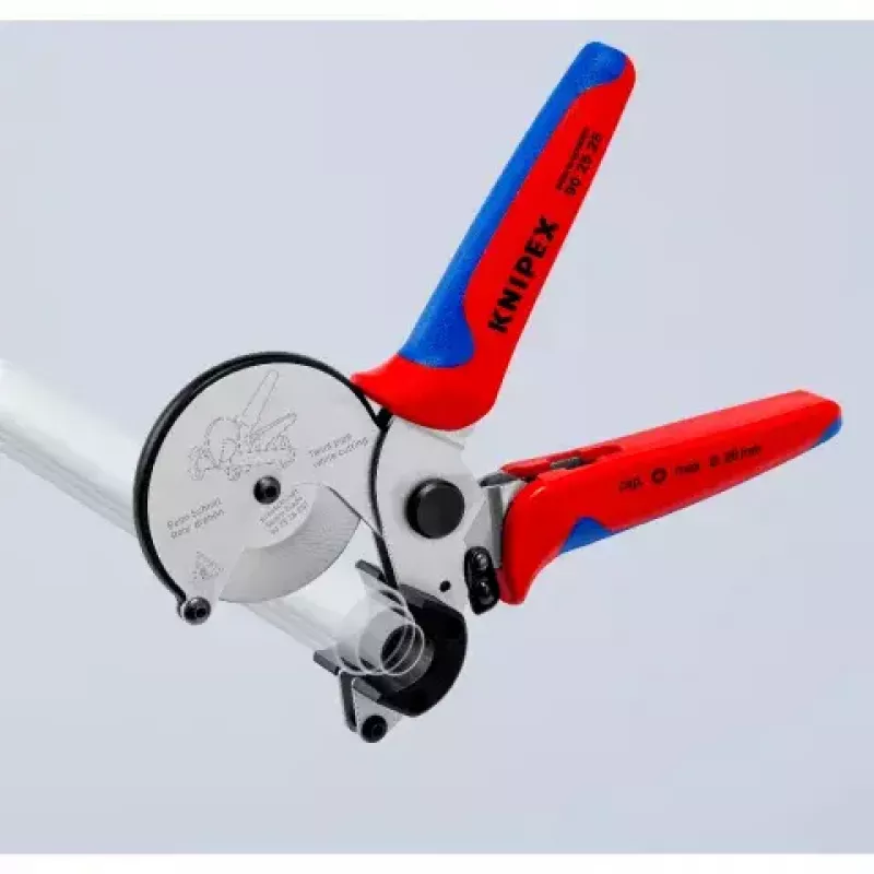 Knipex 90 25 25 torukäärid Alumiinium Must Sinine Punane 210 mm