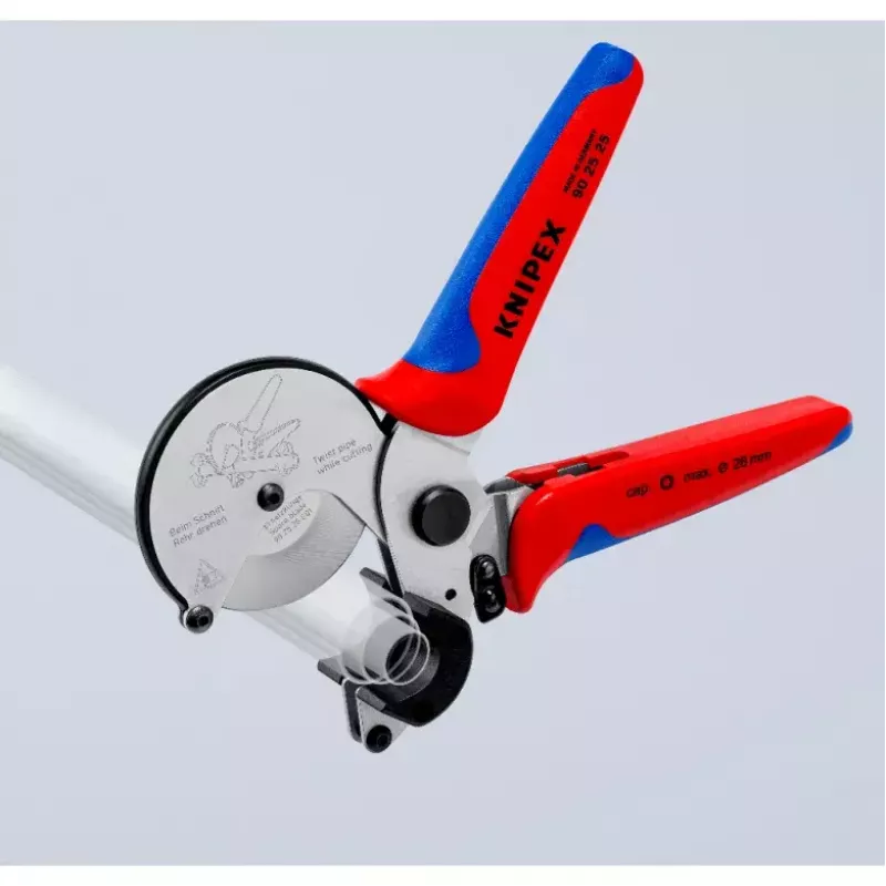 Knipex 90 25 25 torukäärid Alumiinium Must Sinine Punane 210 mm