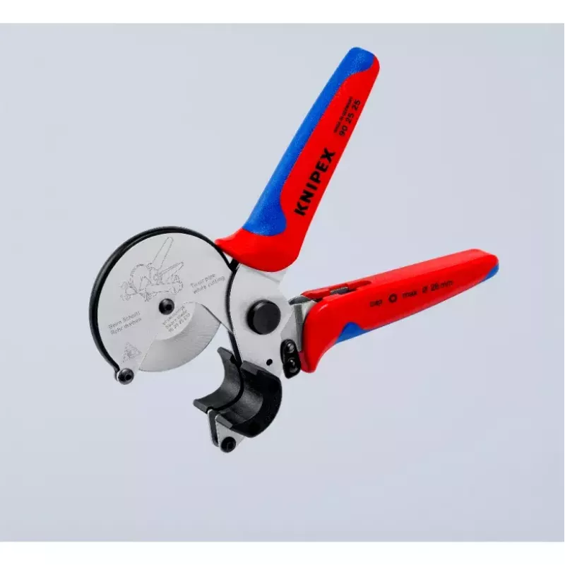 Knipex 90 25 25 torukäärid Alumiinium Must Sinine Punane 210 mm