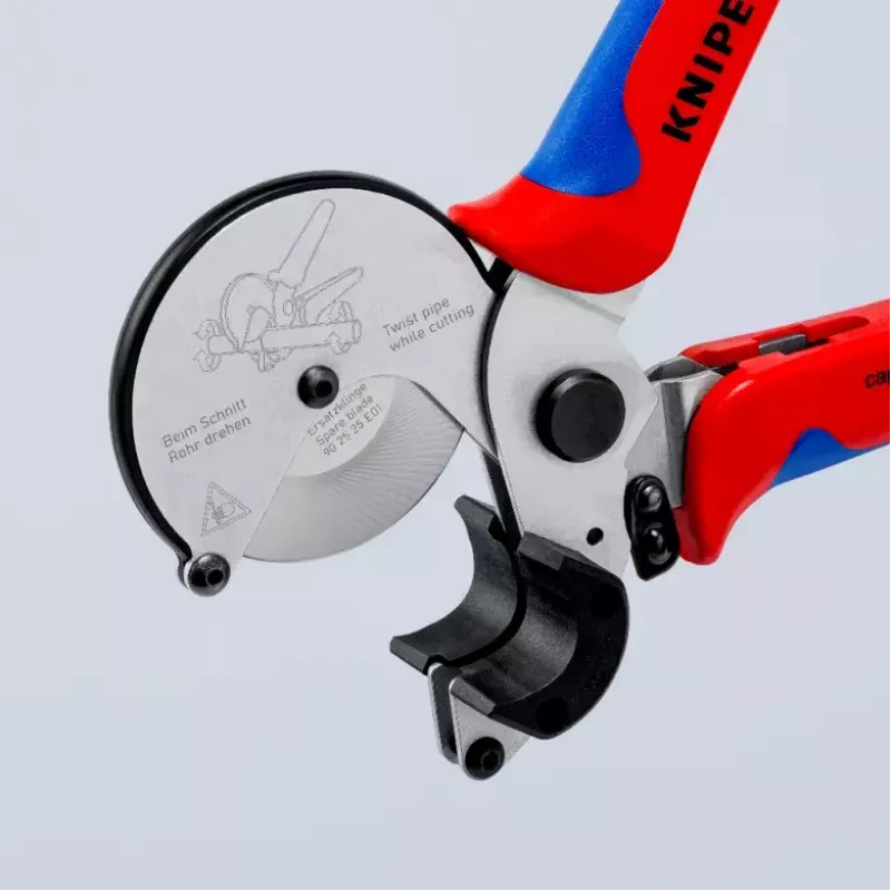 Knipex 90 25 25 torukäärid Alumiinium Must Sinine Punane 210 mm