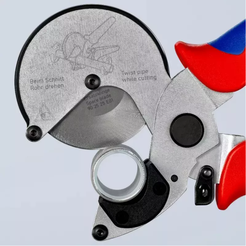 Knipex 90 25 25 torukäärid Alumiinium Must Sinine Punane 210 mm