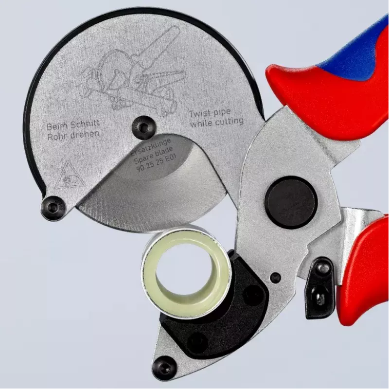 Knipex 90 25 25 torukäärid Alumiinium Must Sinine Punane 210 mm