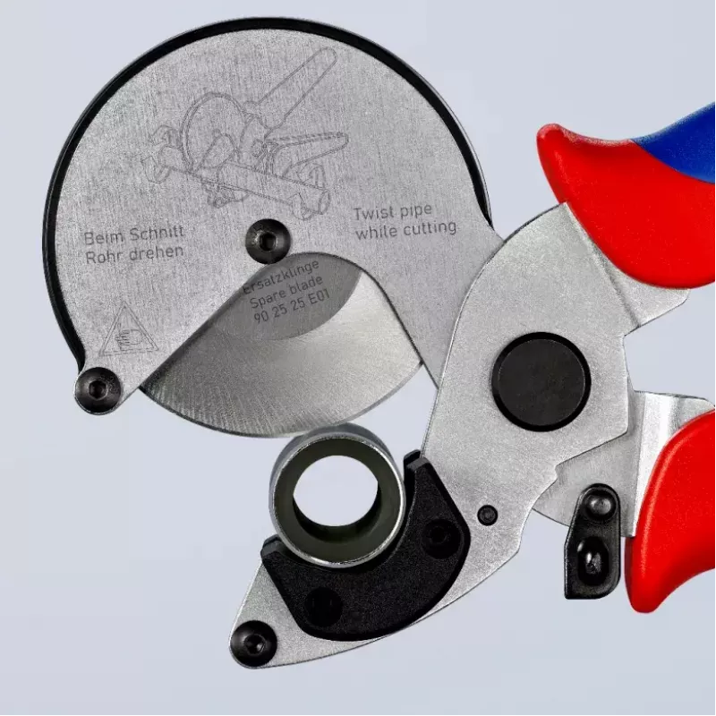 Knipex 90 25 25 torukäärid Alumiinium Must Sinine Punane 210 mm