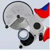 Knipex 90 25 25 torukäärid Alumiinium Must Sinine Punane 210 mm