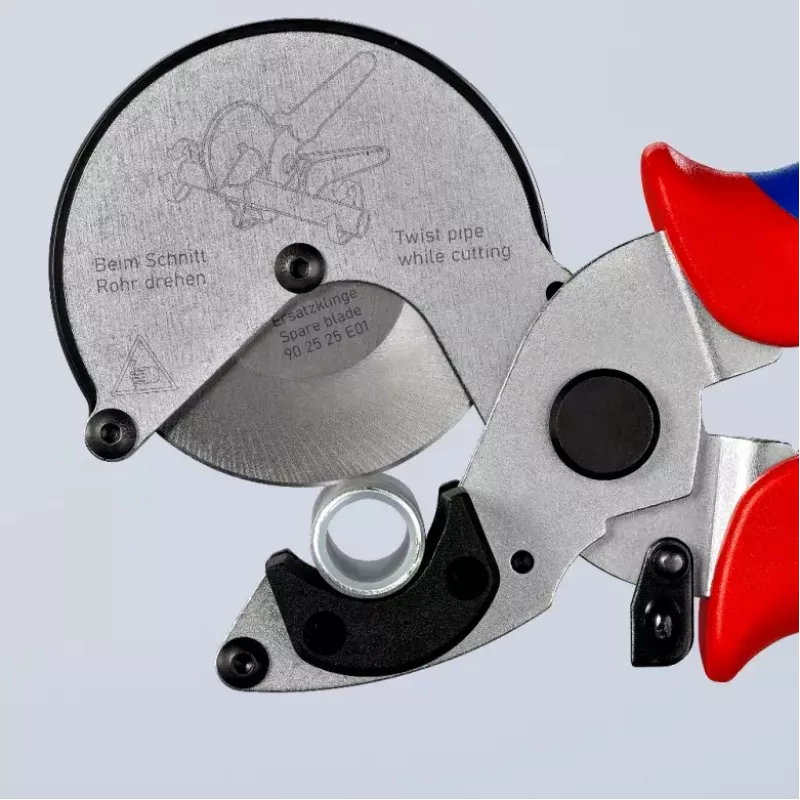Knipex 90 25 25 torukäärid Alumiinium Must Sinine Punane 210 mm