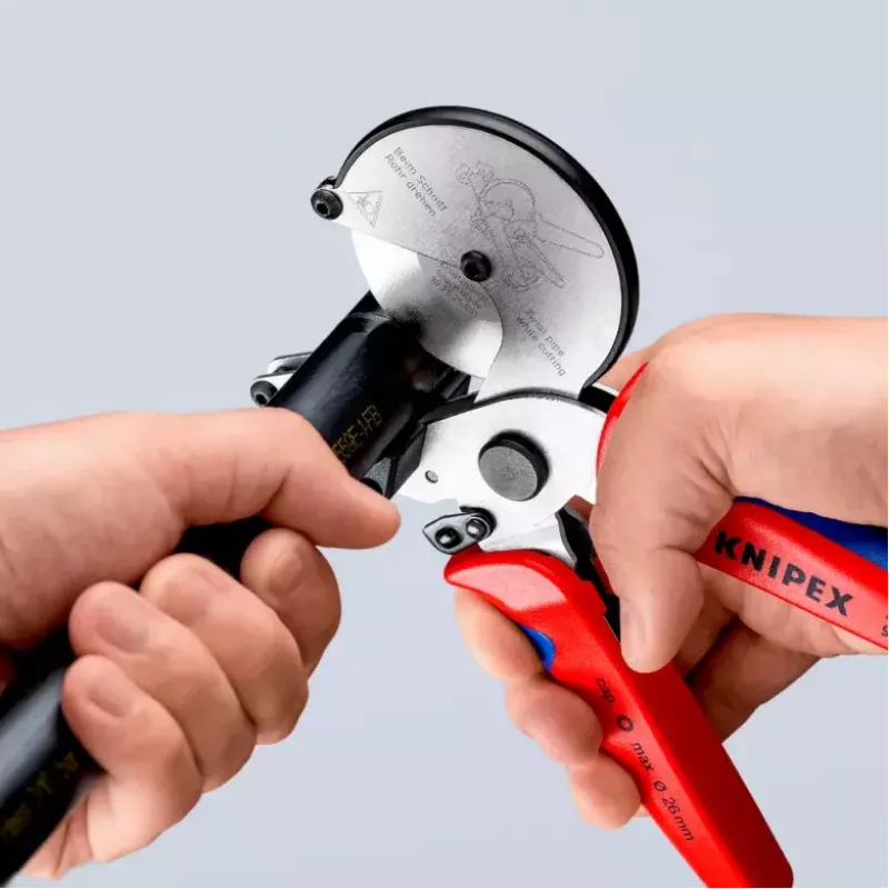 Knipex 90 25 25 torukäärid Alumiinium Must Sinine Punane 210 mm