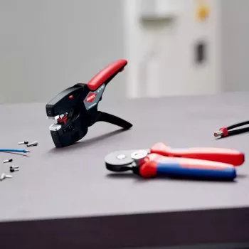 Knipex 12 72 190 tangid Teras Plastist käepide Must Punane 190mm