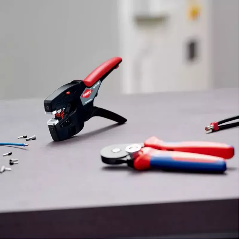Knipex 12 72 190 tangid Teras Plastist käepide Must Punane 190mm