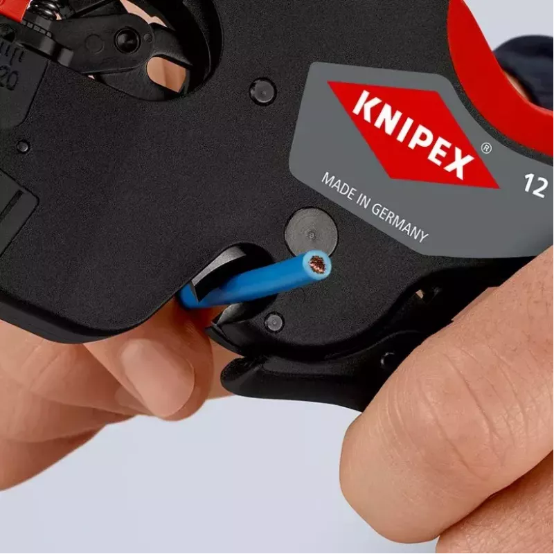 Knipex 12 72 190 tangid Teras Plastist käepide Must Punane 190mm