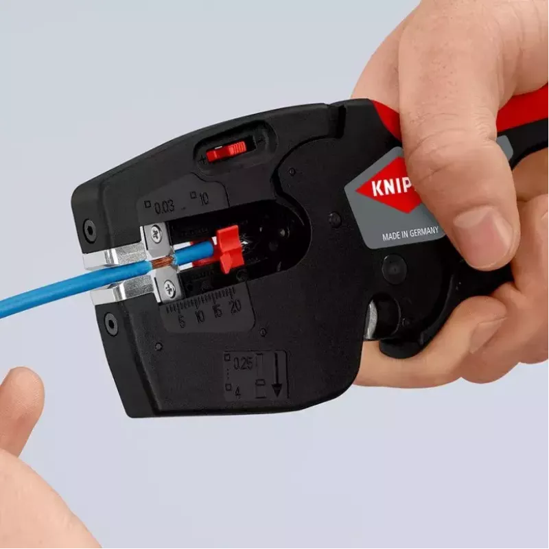 Knipex 12 72 190 tangid Teras Plastist käepide Must Punane 190mm