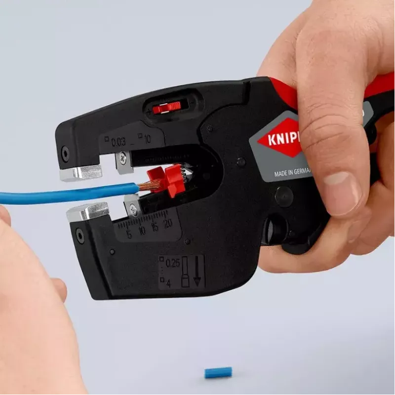 Knipex 12 72 190 tangid Teras Plastist käepide Must Punane 190mm