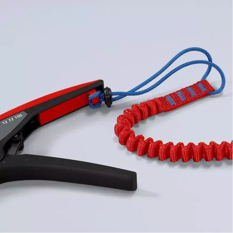 Knipex 12 72 190 tangid Teras Plastist käepide Must Punane 190mm