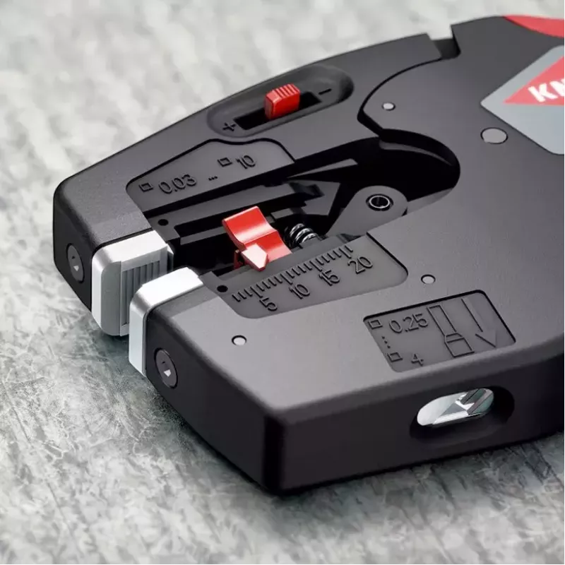 Knipex 12 72 190 tangid Teras Plastist käepide Must Punane 190mm