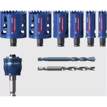 Bosch 2 608 900 445 Expert Tough Material augusaagide komplekt, 9 tk, Power Change Plus adapteriga
