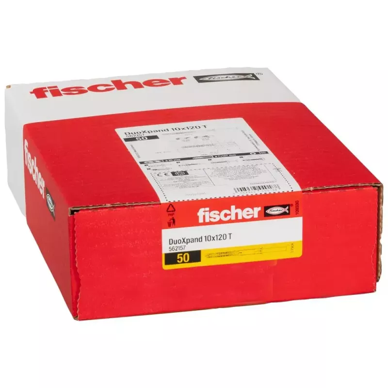 Laienemisankur Fischer 562157 120 mm Nailon 50 tk