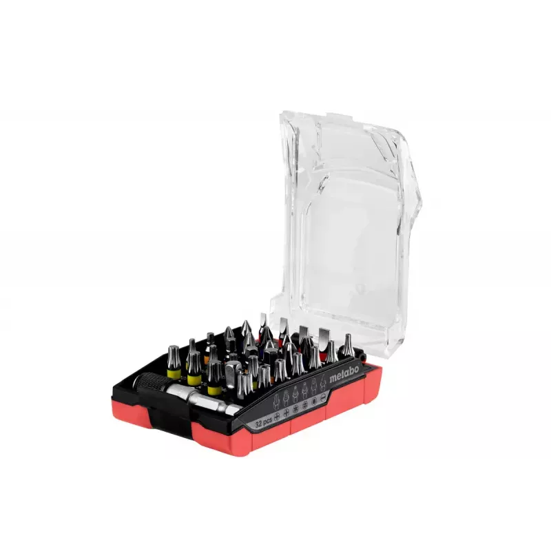 Kruvikeeraja otsakute komplekt Metabo 626696000 32 tk
