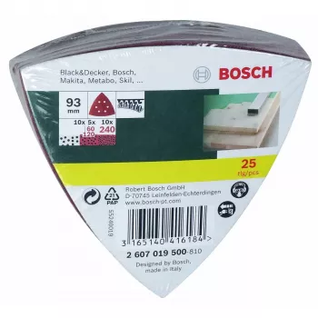 Bosch 2 607 019 500 lihvimismasina tarvik 25 tk