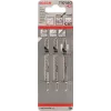 Bosch T 101 AO pusleleht kõrge süsinikusisaldusega teras (HCS) 3 tk