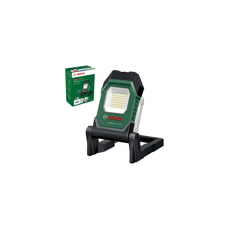 Bosch UniversalWorkLight 18V-2100 Must, Roheline