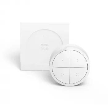 Philips Tap dial switch, juhtmevaba, valge, vabaltseisev/seinale kinnitatav, IP20, plastik, IP20