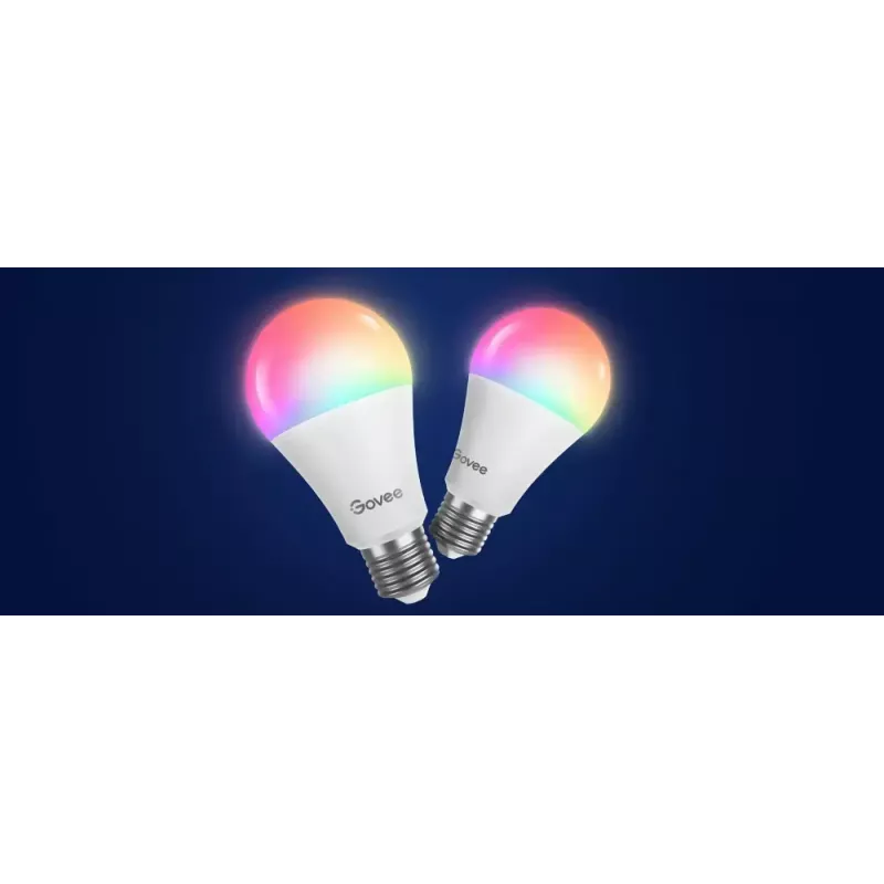 Nutipirn Govee Smart Wifi&BLE Light Bulb 800 lm — E27, 9 W, Wi‑Fi/Bluetooth, valge