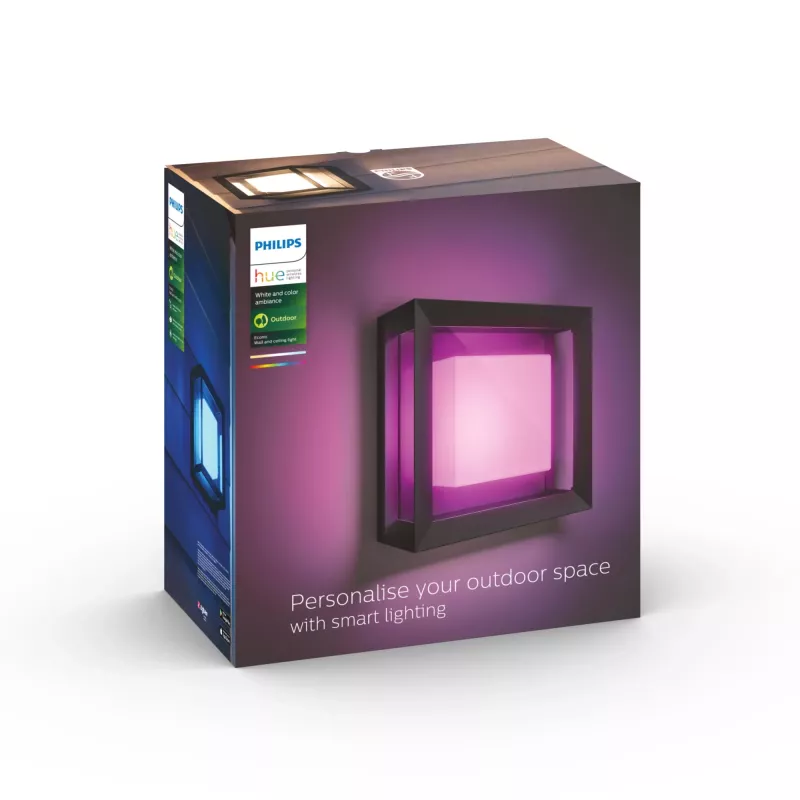 Nutikas seinavalgusti Philips Hue Valge and colour ambience Econic Outdoor Wall Light