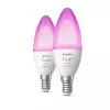 Nutikas lambipirn Philips Hue Valge and colour ambience Candle E14, Bluetooth/Zigbee, 5,3 W (2-pack)