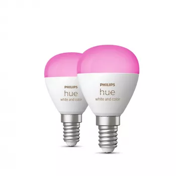 Philips Hue Valge and colour ambience Lustre – E14 nutikas pirn – (2-pakk)