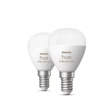 Philips Hue Valge and colour ambience Lustre – E14 nutikas pirn – (2-pakk)