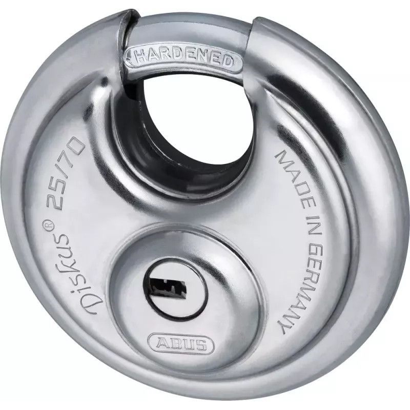 Discus tabalukk ABUS 25/70 kd võtmega lukk 5 võtit 7cm