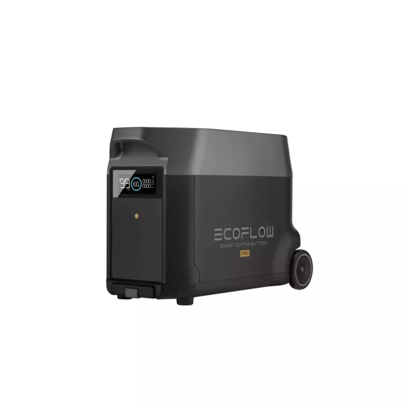 Aku 3600Wh EcoFlow DELTA Pro jaoks — 39 kg, 635×285×416 mm, must
