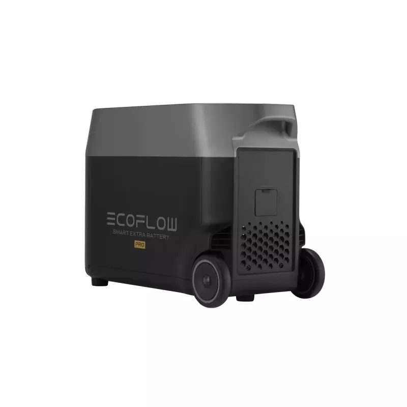 Aku 3600Wh EcoFlow DELTA Pro jaoks — 39 kg, 635×285×416 mm, must